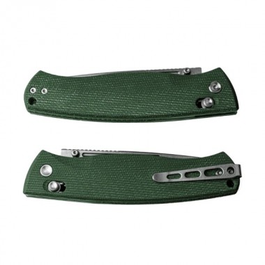 Нож складной Real Steel Pathfinder Folder Green Micarta, клинок 14C28N, 9,7см